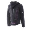 Dainese SUPER SPRINT AIR TEX dámská letní textilní bunda černá/růžová vel.44